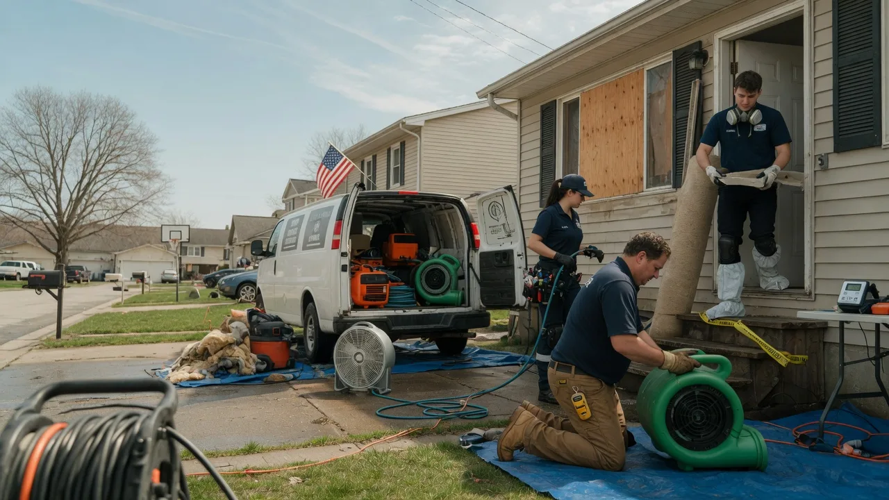 Water Damage Restoration in Blacksburg, VA near me